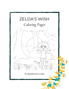 zelda's wish coloring pages cover